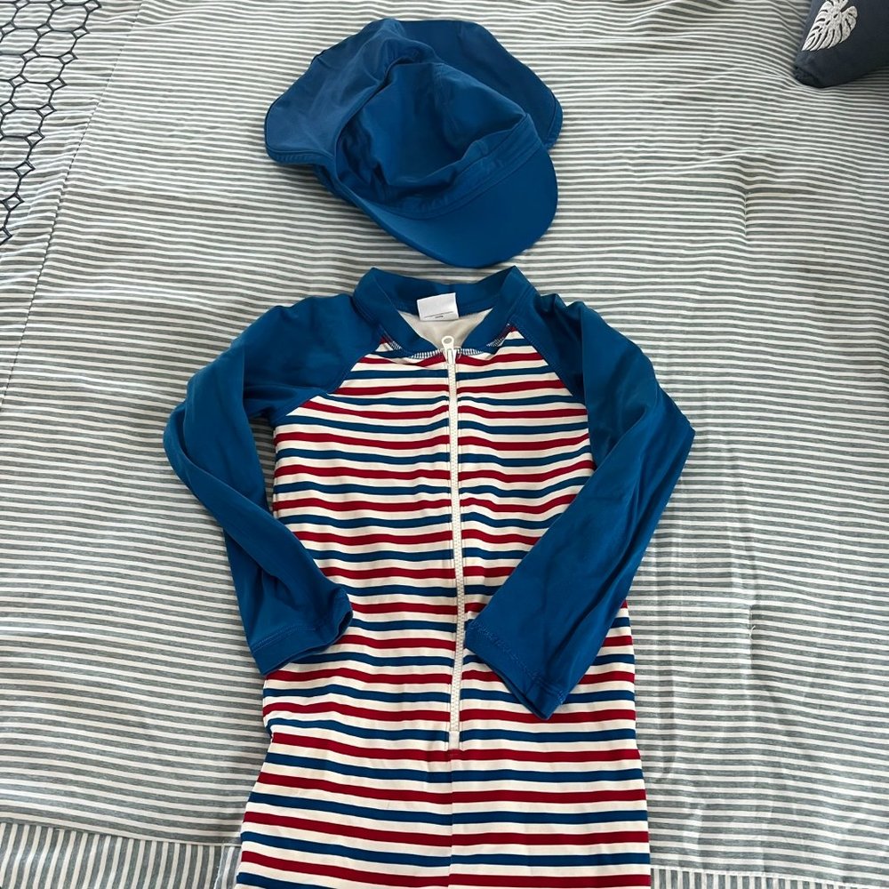Hanna Andersson Swim Suit & Hat